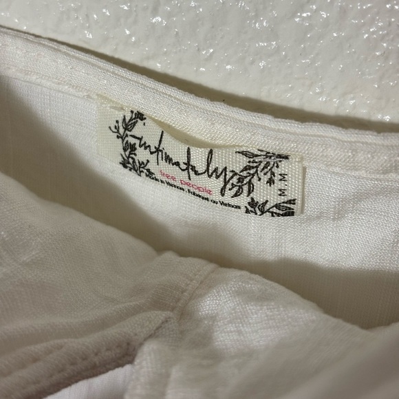 Intimately Free People Tie-Shoulder Bodysuit Size Medium | bodycon | bohemian | - Picture 3 of 8